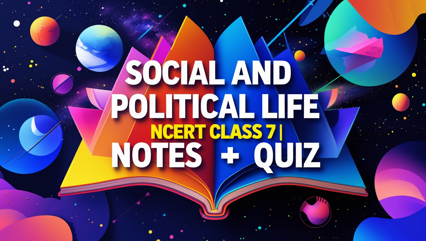 Social and Political life | Class 7 | NCERT | Notes + Quiz