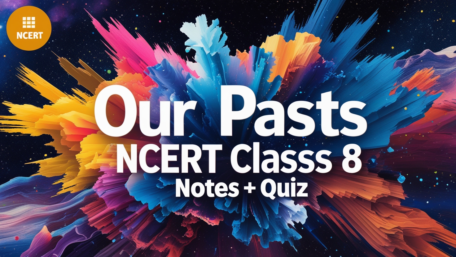 Our Pasts | Class 8 | NCERT | Notes + Quiz